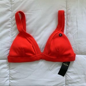 Red Hollister Bikini Top